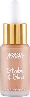 Nykaa Cosmetics Strobe and Glow Liquid Highlighter - Glazed Bronze for Women 0.67 oz Highlighter