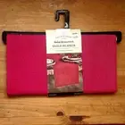 Red Table Runner. 14 in x 72 inches. Solid Hemstitch. Cotton Polyester. Elegant
