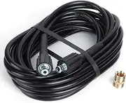 Garden Hose 10m/32.8ft M22 Female Thread Extension Hose Expand Your Reach for High Pressure Cleaning with Included Male Adapter