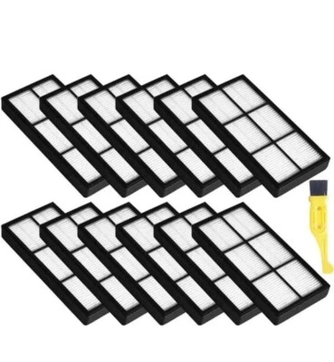 12 Pack Hepa Filter Filters Replacement For irobot Roomba 800 900 series