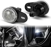 HUVNEXA for Dodge, RAM 1500 2500 3500 Durango Nitro 2X LED Interior Courtesy Footwell Lights Under Dashboard Floor Lamp, for Jeep, Wrangler Footwell Boot Lamp