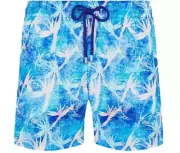 NWT VILEBREQUIN Men's Paradise Leaf Print Swim Trunks Small S