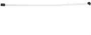 50CM SATA 3.0 III SATA3 7pin Data Cable Right Angle 6Gb/s SSD Cables HDD Hard Disk Data Cord with Nylon Sleeved(White)