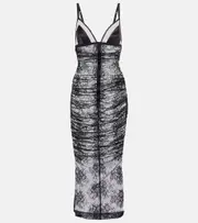 [Dolce & Gabbana] Dolce & Gabbana Lace slip dress AU 16 black