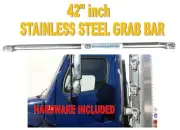 42" STAINLESS STEEL GRAB HANDLE - PETERBILT FREIGHTLINER MACK VOLVO