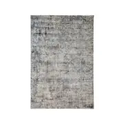 Lucent Ivory Silver Rug 80Cm X 300Cm