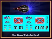 1/64 'General Lee' TV Version Decal SCR-0317