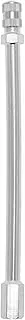 X AUTOHAUX 1Set 140mm Tire Valve Extension with Dust-Resist Cap Universal Nickel Plated 180 Degree Tyre Valve Stem Extender for Car Motorcycle RV Truck Bike