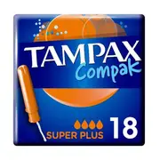 Tampax Compak Super Plus 18 units