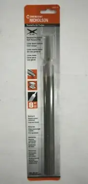 Crescent Nicholson Half Round Bastard Metal Coarse Finish 8" 200 mm File 21857LN