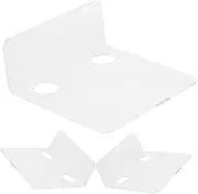 Abaodam 3pcs Baby Monitor Wall Mount Floating Wall Shelf for Camera Acrylic Baby Monitor Mount Bracket