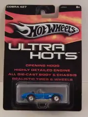 1965 Shelby Cobra 427 S/C Muscle Car Hot Wheels Ultra Hots Red Lines Real Riders