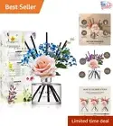 Luxurious Pure Cotton Reed Diffuser Set - Long-Lasting Aroma for Home & Office