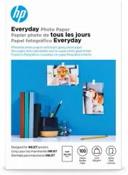 Everyday Photo Paper, Glossy, 4X6 In, 100 Sheets (CR759A), Pack of 1