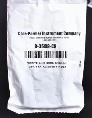Cole Parmer Line Cord Snap-On Ferrite B-3689-CR Factory Sealed