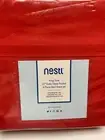 Nestl King Size 21" Extra Deep Pocket 6 Pc Sheet Set Red Microfiber