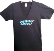 Bruce Springsteen Hungry Heart V-Neck T Shirt American Apparel USA Made Mens XS