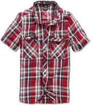 Brandit Roadstar Shirt, red, Size 2XL for Men