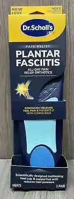 Dr. Scholl's Insoles Pain Relief For Plantar Fasciitis Men's Size 8-13
