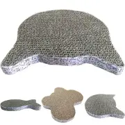 Cat Scratcher Scratching Board Corrugated Cardboard Scratch Bed Toy Pad Mat Post
