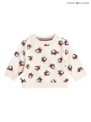 Tommy Hilfiger Natural Flag Sweatshirt (F54926) | $115