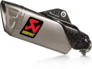 Akrapovic Slip-On Line Muffler Titanium for Yamaha MT-10 2022-23 S-Y10SO20-HAPLT