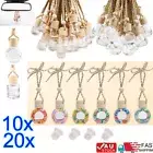 Car Hanging Diffuser Air Freshener Essential Oil Fragrance Perfume Empty Bottle