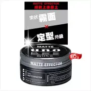 [SHISEIDO UNO] Hard Strong Hold Matte Effector Hair Styling Wax 80g NEW