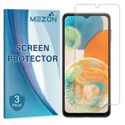 [Pack of 3] Samsung Galaxy A23 5G Premium Clear Edge-to-Edge Full Coverage Hydrogel Screen Protector Film by MEZON (Galaxy A23 5G, Hydrogel)