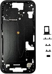 Smartex® Central Frame Compatible with iPhone 15 - Middle Frame (Black)
