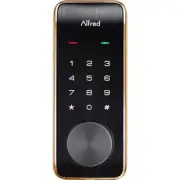 Alfred Deadbolt Lock 6.89" x 2.79" x 0.59" Modern Single Cylinder Electronic