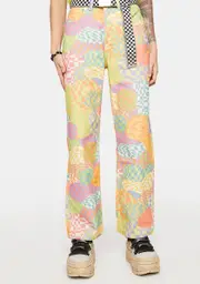 [The Ragged Priest] Sensory Checkered Dad Jeans