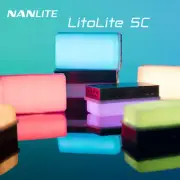 NANLITE LitoLite 5C RGB 2700-7500K Mini LED Video Light HSI CCT Type-C Charging