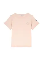 Moncler Kids Logo-embroidered Cotton T-shirt (8-10 Years) - Pink - 10A (10 Years) 10A (10 years)