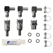 Quick Disconnect Fuel Hose Coupling Kit (6 Piece) for 5/16" hoses FP-QDCR1200R