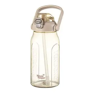 《物廉網》妙管家 手提式吸嘴太空瓶(1.4L/1.8L) 彈蓋塑膠水壺 水杯 旅游水壺大容量便攜太空杯 提把水壺