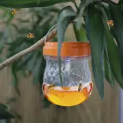 Solar Powered Outdoor Wasp Trap Solar Catcher UV Light Hornets Bees Traps