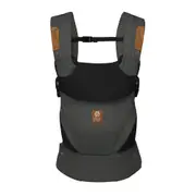 LILLEbaby Baby/Newborn/Toddler Elevate Adjustable Fabric Travel Carrier Pewter
