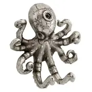 Octopus Wall Hook, Antique Nickel #9043AD