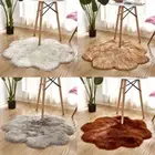 Long Plush Blanket Living Room Carpet Bay Window Blanket Imitation Wool Mat