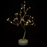 LED Tree Lamp Sparkly Tree Lamp Jewelry Holder Tree Light Optical Illusion Lamp