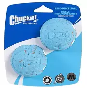 Chuckit! Medium Rebounce Ball 2.5" 2 Pack Blues & Purples
