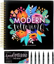 Calligraphy Kit for Beginners - Calligraphy Pen Set with Calligraphy Workbook