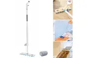 BOOMJOY P22 Spray Mop Self Wringing Flat Mop Hands-Free Microfiber Floor Mop 1 Extra Mop Pad