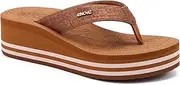 [ONCAI] Women’s Platform Flip Flops Trendy Dressy Womans Summer Sandals with Comfortable Flatform Arch Support Walking Outdoor Rubber Soles (US Size 5-11)