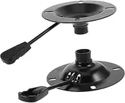 HOODANCOS 2Pcs Chair Swivel Base Plate Tilt Mechanism for Office Furniture Construction Easy Installation Reliable Swivel Function
