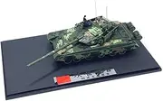1/72 Alloy Die-cast Tank Vehicle Model for Chinese PLA ZTZ-99 Main Battle Tank Miniature Hobby Model for Adults & Kids