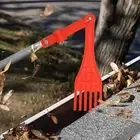 Mini Rake Roof Leaf Helper Practical Compact Garden Leaf Removal for Lawns