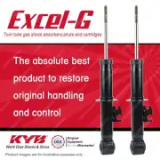 2x Rear KYB Excel-G Shock Absorbers for MINI One Cooper R50 R52 R53 FWD (for: Mini)
