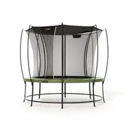 VULY Ultra 2 Pro Medium 12ft Trampoline with Enclosure - Round Kids Trampolines Bundle With Shade Cover